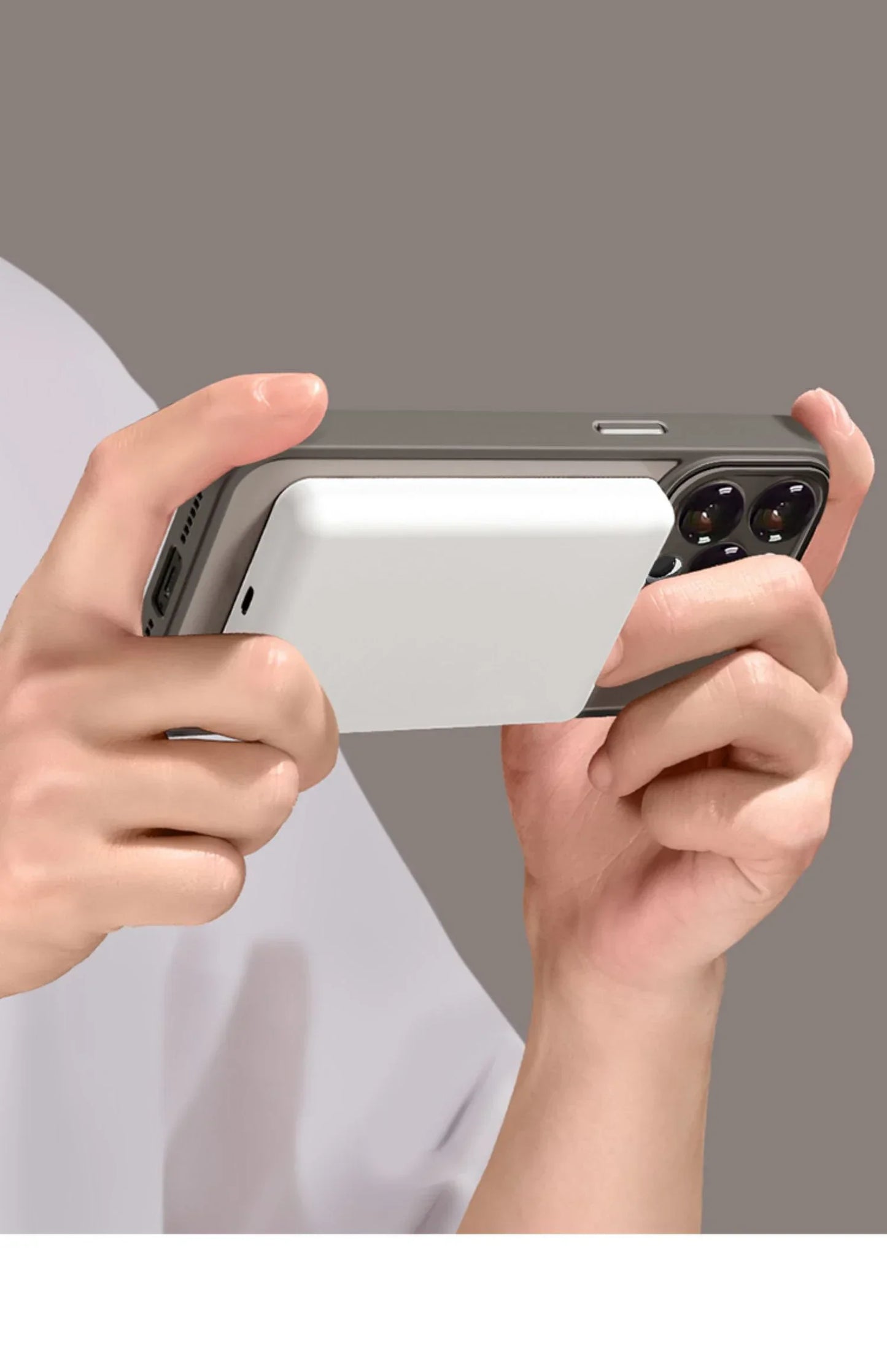Magnetic Matte Translucent Armor Case for iPhone